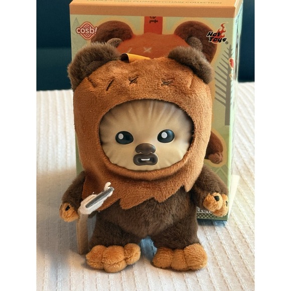 Disney Other - Star Wars Ewok Cosbi Plush Keychain Disney Blind Box - WICKET (SECRET CHASER)